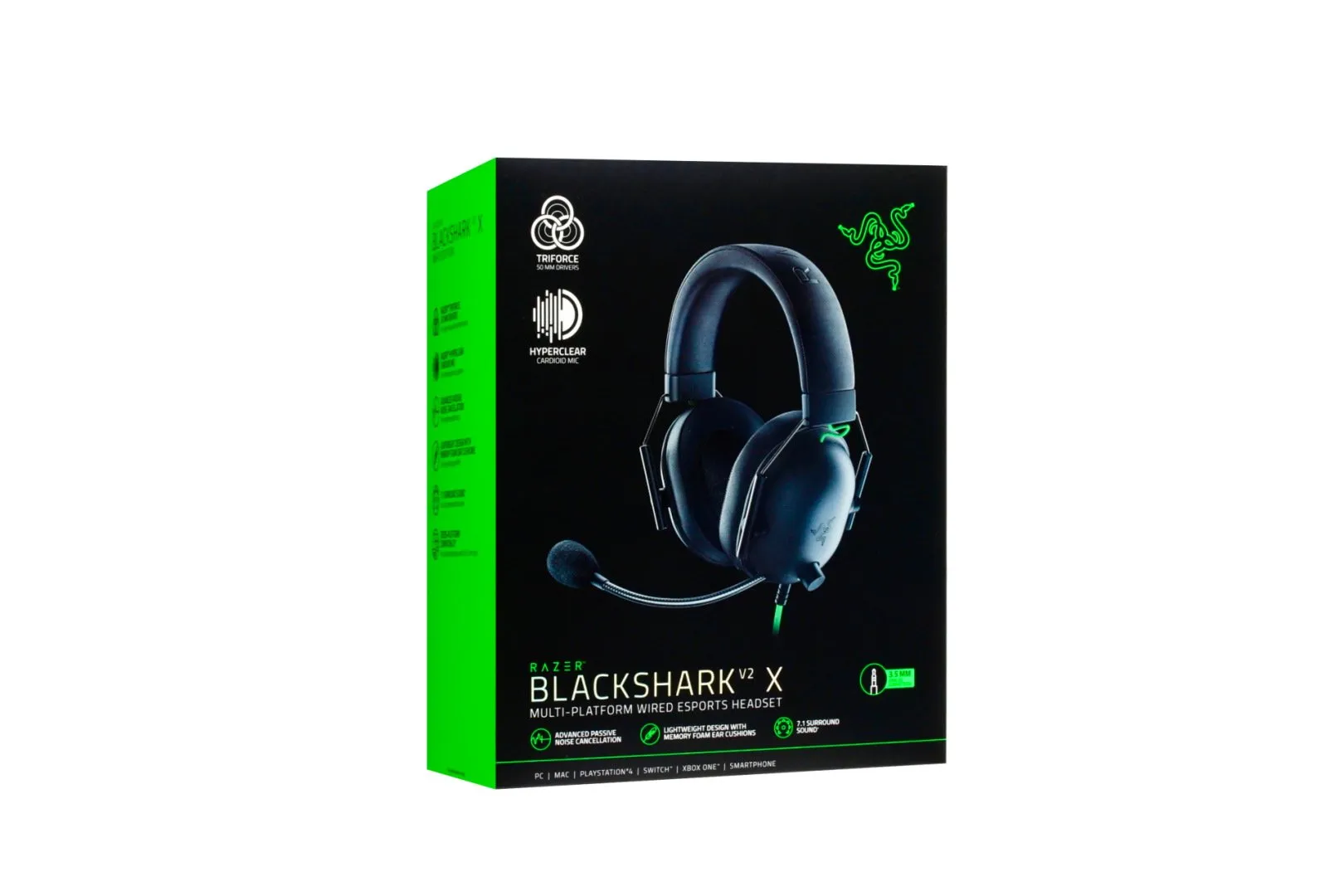 Наушники Razer Razer BlackShark V2 X Black Edition